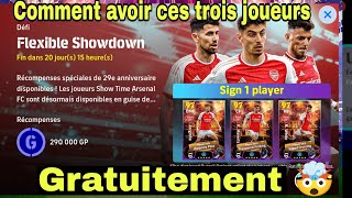 Comment avoir ces trois joueurs gratuitement  efootball 24 mobile [upl. by Naujak]