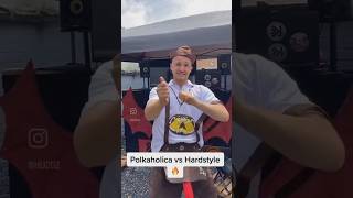 Polkaholica Hardstyle 🇵🇱🥴 festival summer hardstyle hu2dz hakken dancing party shorts viral [upl. by Jeanelle]