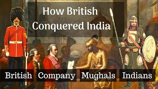 How the British occupied India  British India Timeline  British East India Company  Eclectic [upl. by Kcoj]