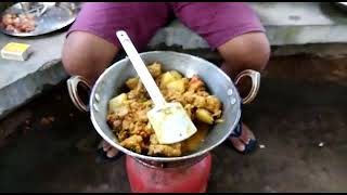 DESI CHICKEN CURRY RECIPE  AMIDST NATURE  PICNIC  KARBI ANGLONG  ASSAM [upl. by Ecneralc]