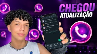 SAIUðŸ’œ WHATSAPP AERO ATUALIZADO 2024 CHEIO DE FUNÃ‡Ã•ES NOVAS WHATSAPP AEROðŸ”¥ [upl. by Bendix]