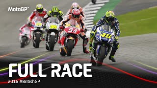 2016 BritishGP  MotoGP™ Full Race [upl. by Strohbehn651]