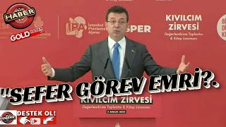 Ekrem İmamoğlu Sefer görev emrine çağırılınca geleceklersondakika siyaset keşfet chp [upl. by Aieka]