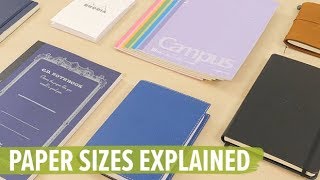 Paper Sizes Explained [upl. by Akeemat]