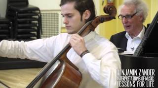 Bach Cello Suite no 1  Prelude Benjamin Zander  Interpretation Class [upl. by Tareyn734]