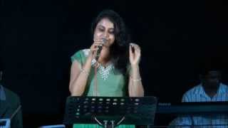 Mridula Warrier  Kathodu Kathoram live performance for Ybrations [upl. by Ollehcram]