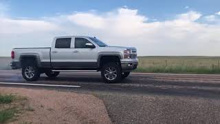 My Full Exhaust On My Magnuson Supercharged 2014 Chevrolet Silverado 1500 [upl. by Haet]