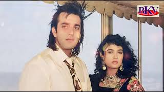 Hasratein Hain Bahut Magar  KARAOKE  Aatish 1994  Sanjay Dutt amp Raveena Tandon [upl. by Furlong]