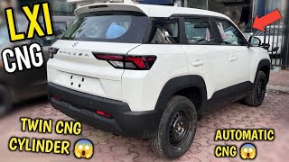 2024 BREZZA UPDATED MODEL  NOW WITH TWIN CNG CYLINDER  AUTOMATIC  FRONX  GRAND VITARA UPDATED 😱 [upl. by Aivyls]