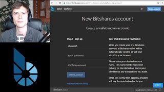 Creating and Securing a Bitshares Wallet [upl. by Enneiluj580]