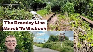 Exploring the Bramley Line  March to Wisbech Amazing mothballed railway in Cambridgeshire [upl. by Haldes]