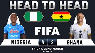 NIGERIA vs GHANA  FIFA FRIENDLY  TOTALENERGIES CAF AFRICA CUP OF NATIONS 2024 [upl. by Coriss76]