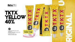 TKTX Numbing Cream  Yellow 40  Official Store  TKTX Company [upl. by Farro20]