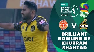 Brilliant Bowling By Khurram Shahzad  Islamabad vs Peshawar  Match 29  HBL PSL 8  MI2T [upl. by Nwahsel958]