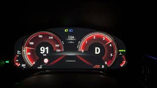 BMW G11 740d xdrive 320PS Vollgas Acceleration 0150kmh [upl. by Ramak]