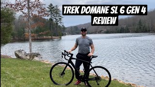 TREK DOMANE SL 6 GEN 4 REVIEW  GLADE SPRINGS RESORT  GOPRO CYCLING 2023 [upl. by Dempstor]