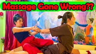 Getting BEST TRADITIONAL THAI MASSAGE in CHIANG MAI THAILAND [upl. by Arlan]