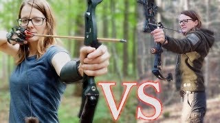 Compound Bow VS Recurve Bow Which is better [upl. by Suellen306]