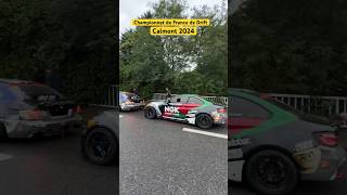 Championnat de France de Drift  BMW drift Car  Car Racing  Calmont 2024  France [upl. by Annissa]