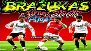 PES 2008 PS2 Brazukas Forever Final Playstation 2 [upl. by Perkin922]