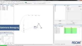 Kinematische Optimierung von Gelenksystemen und Mechanismen [upl. by Arsuy]
