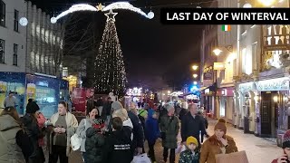 Ireland Waterford Winterval Christmas Market Last Day Dec2023 [upl. by Llenol]