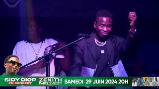 Sidy Diop  Live performance au BARAMUNDI du 180524 [upl. by Selassie]