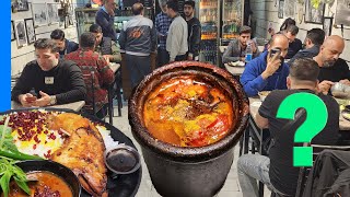 Oldest Traditional Restaurant in Bazaar of Tehran Iran [upl. by Edorej]