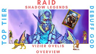 Raid Shadow Legends  Vizier Ovelis  Review [upl. by Dorrahs]