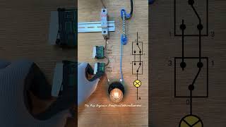 3 way switch wiring switch lamp light led electrical diy [upl. by Mateo]