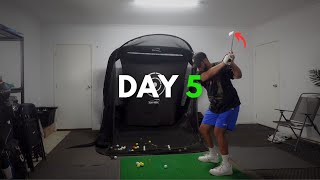 30 Day Golf Challenge  My Swing Routine [upl. by Noslen931]