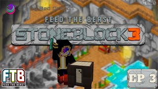 Do I even smelt Stoneblock 3 Bedrock Edition Ep 3 [upl. by Thatch32]