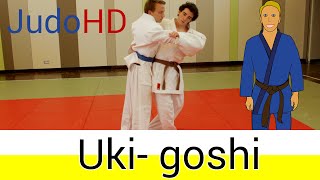 Weiß Gelb Uki goshi Judo [upl. by Lain]