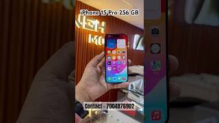 iPhone 15 Pro 256 GB 💸 gadgets tech technology apple iphone iphone15pro [upl. by Doralia863]