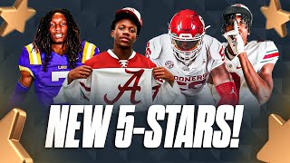 UPDATED On3 Rankings NEW 5Stars Added for Alabama LSU USC  Expert Reveals BIG Movers [upl. by Anoniw42]