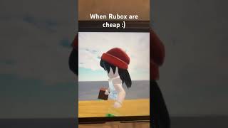 roblox memes funny robloxedit minecraft edit duetcats robloxmemes When Rubox are cheap❤️❤️ [upl. by Annoled424]