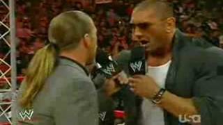 HBK and Batista Drunk Confrontation [upl. by Noet]