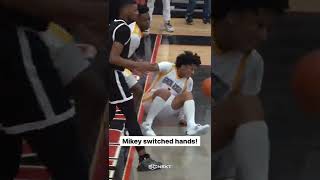 Mikey Williams RARE DUNK ANIMATION 💥 shorts [upl. by Anniram]