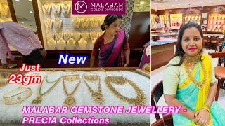 Malabar latest PRECIA collections  GEMSTONE JEWELLERY FESTIVAL  Swati nag  Malabar [upl. by Ynaffital]