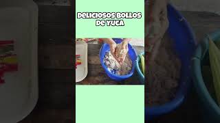 Deliciosos bollos de yuca comedia recetasfaciles [upl. by Seif]