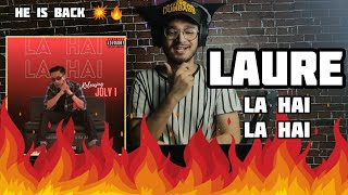 INDIAN RAPPER REACTS TO LAURE  LA HAI LA HAI FT KAVI G amp DJ AJ  REACTION  REVIEW [upl. by Rehtul]