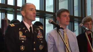 Dying Soldier Sings quotTell My Fatherquot with his Son [upl. by Reinke]