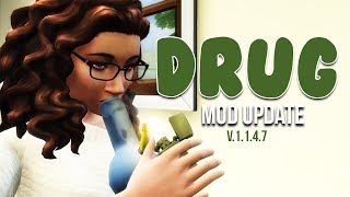 BASEMENTAL DRUG MOD UPDATE  Edibles Arrests and MORE The Sims 4 Mods [upl. by Eninnaej]