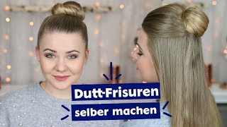 DuttFrisuren selber machen Varianten amp Tipps I DominoKati [upl. by Zindman]