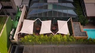 Istanbul Cipriani Restaurant  Sailamor Sail Shading Systems by Tensaflex [upl. by Ahsirak968]