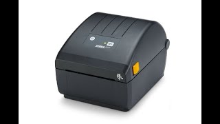 ضبط طابعة باركود نوع زيبرا  EZBRAZD220 BARCODE PRINTER [upl. by Cheney]