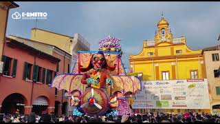 Carnevale di Cento 2024  Mazalora con quotNon chi comincia ma chi perseveraquot [upl. by Valry181]