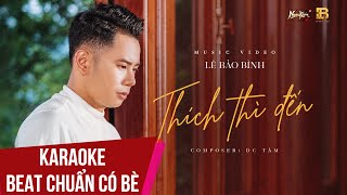 Karaoke  Thương Em Đến Già  Lê Bảo Bình  Beat Tone Nam [upl. by Enoj725]