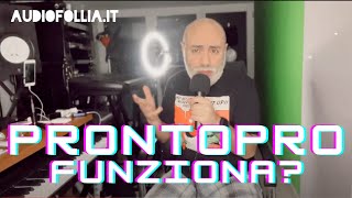 PRONTOPRO  recensione obiettiva FUNZIONA La mia esperienza [upl. by Larret]