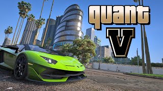 Como INSTALAR Mod Grafico QuantV 30 en GTA 5 [upl. by Neelyk]